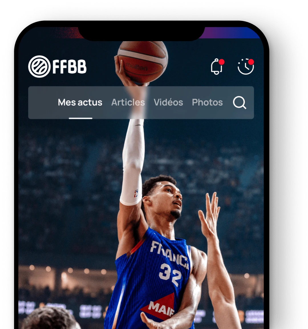 Télécharger l'application FFBB